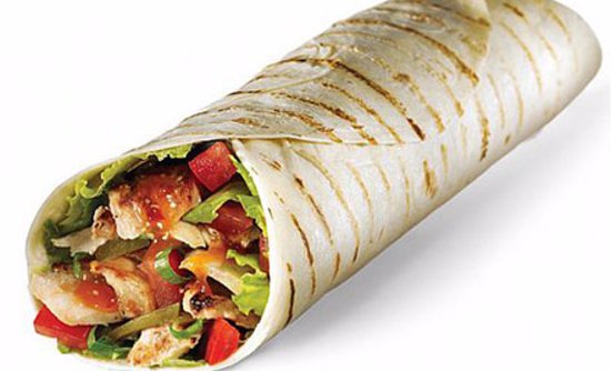 Smokey Bbq Chicken Wrap 
