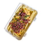 Double Cheese Loaded French Fries 